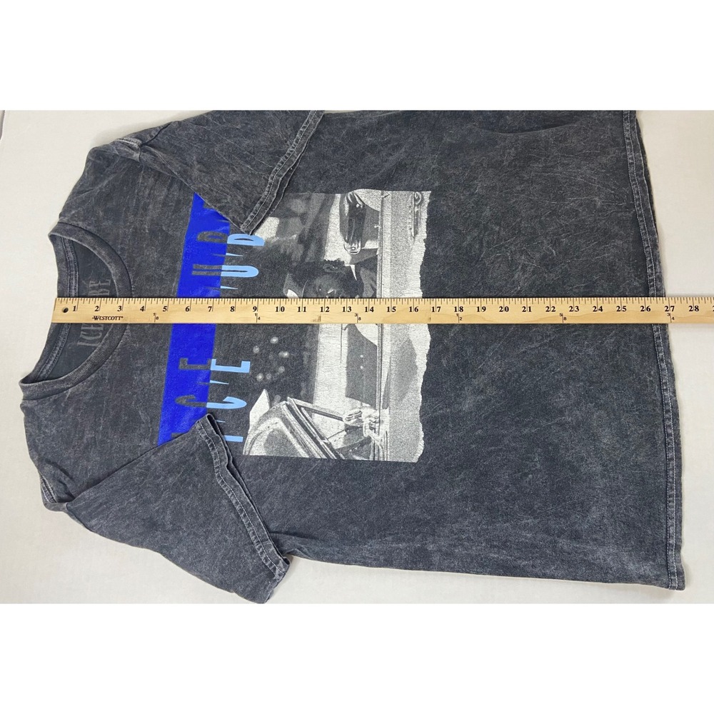Ice Cube Mens Graphic‎ T-Shirt Acid Wash Black Lowrider Hip Hop Tee Large - Picture 4 of 8